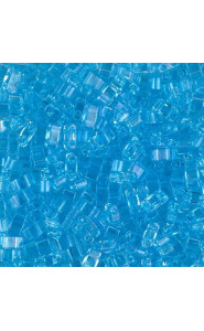 Miyuki half tila 5x2.4mm beads - Light blue HTL-148